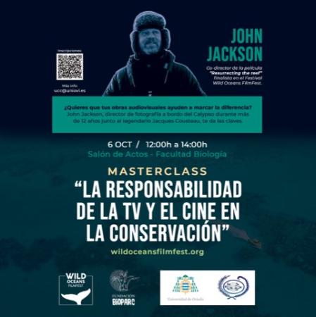 Imagen Masterclass de John Jackson: 'La responsabilidad de la TV y el cine...